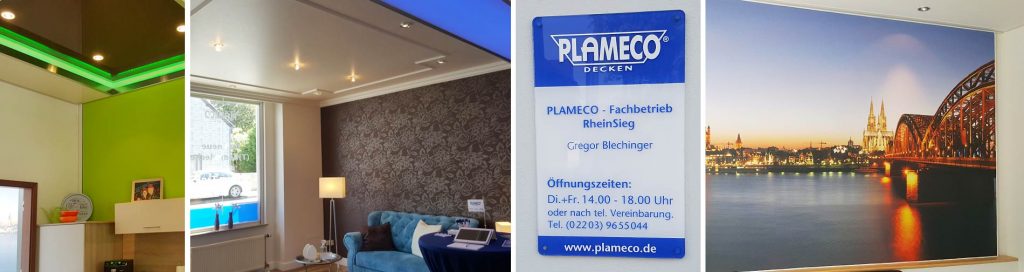 Spanndecken-Ausstellung in Köln - PLAMECO RheinSieg - Seit 1982